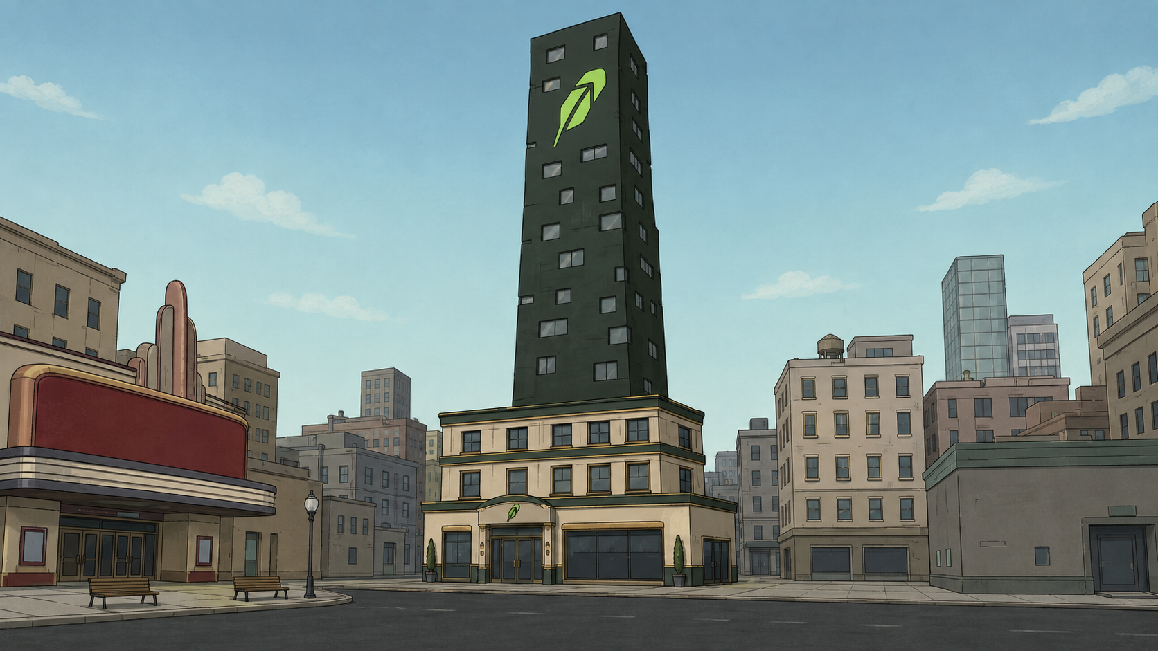 The feather tower